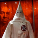 Ku Klux Klan robe on exhibit at the National Geographic Museum (Karin Zeitvogel/Getty Images)
